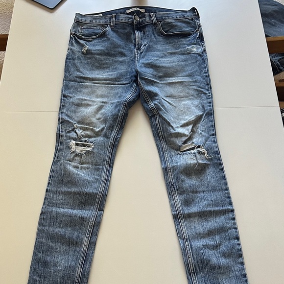 PacSun Other - PacSun Men's Stacked Skinny Jeans - Distressed Denim